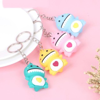 [Mã LIFEB04ALL giảm 10% tối đa 15K đơn 0Đ] Móc Khoá - Dây Treo Balo/Túi Xách Silicon 3D Khủng Long Bụng Bự