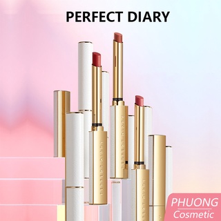 Son Thỏi PERFECT DIARY Velvet Slim Dưỡng Môi Căng Bóng