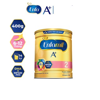 Sữa bột Enfamil A+ 2 Lon 400g_870g _Duchuymilk