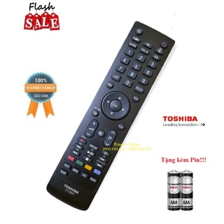Remote Điều khiển tivi Toshiba CT 8067- Hàng chính hãng 100% Tặng kèm Pin!!!