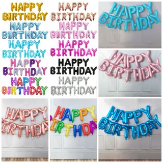 Bóng trang trí sinh nhật Happy birthday