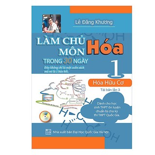 Sách - Làm chủ môn Hóa trong 30 ngày - tập 1 (Tái Bản Lần 3) Tặng Kèm Mindmap