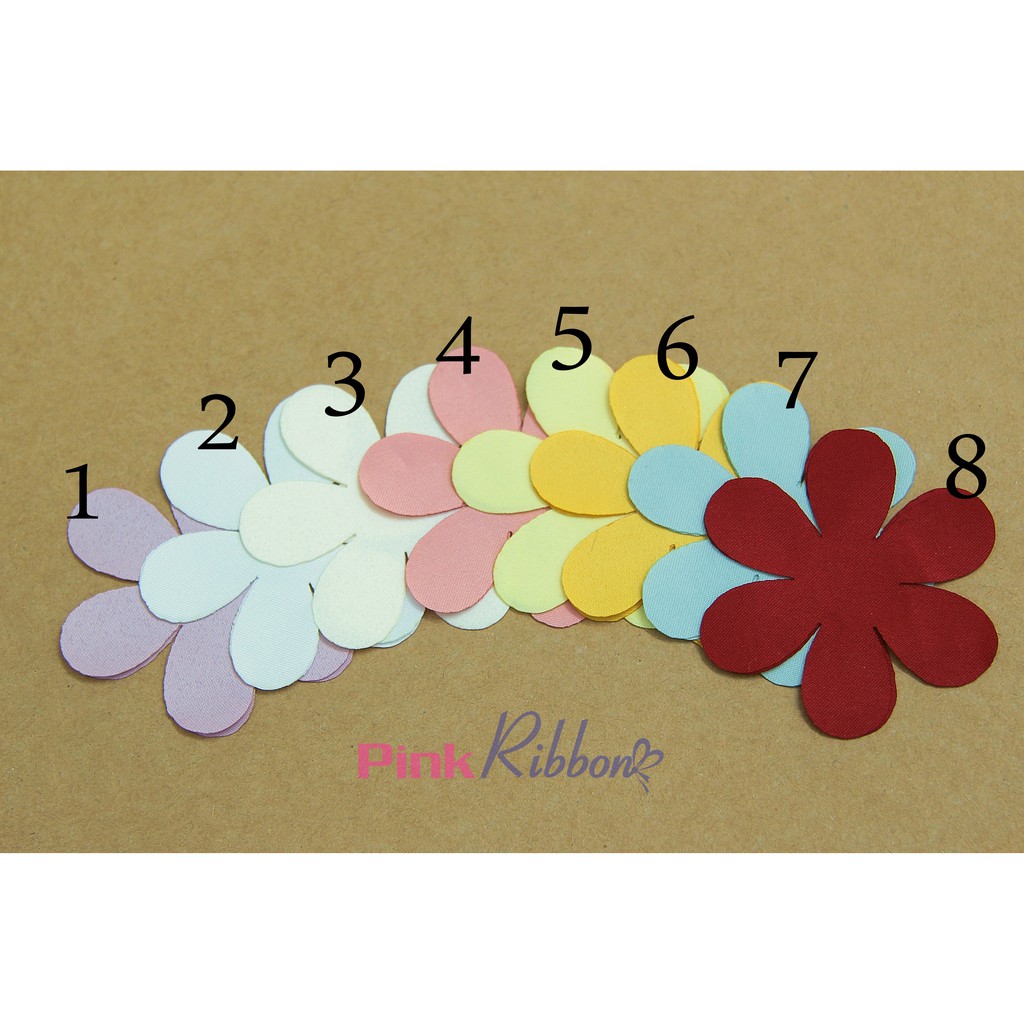 *SET 10C -  CÁNH CÚC LỤA  dùng làm hoa trang trí may mặc, hoa cài áo, hoa phụ liệu may mặc, phụ kiện tóc