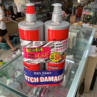 [ TIGI ] DẦU GỘI XẢ TIGI ĐỎ 970ML - DẦU GỘI XẢ TÁI SINH SIÊU PHỤC HỒI TIGI 2021 CHÍNH HÃNG