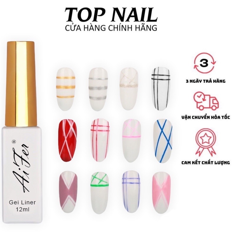 Sơn cọ nét gel Aifer