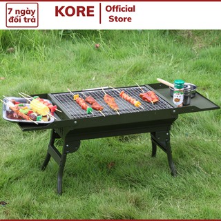Bếp nướng gấp gọn phù hợp mang đi dã ngoại BBQ, du lịch cắm trại ngoài trời