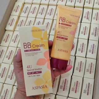 Kem nền dưỡng ẩm và mịn da BB Cream ASPASIA 50ml
