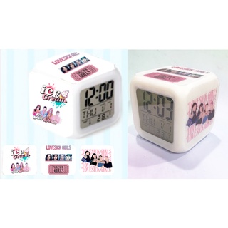 Đồng hồ báo thức blackpink đổi màu DH7M3 bangtan jack sơn tùng twice wanna one exo