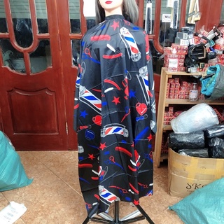 Áo choàng hớt tóc barber chuyên nghiệp cho anh chị em salon và spa tóc