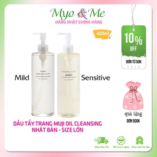Dầu tẩy trang Muji Oil Cleansing Nhật Bản size lớn 400ml