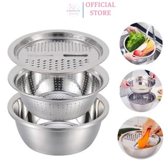 Nạo rau củ đa năng inox nhật bản 3 trong 1 Xiaomimi S2200