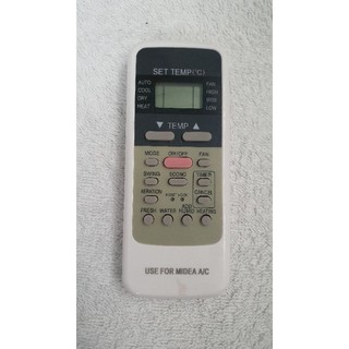 REMOTE ĐIỀU KHIỂN MÁY LẠNH ĐIỀU HÒA MEDIA