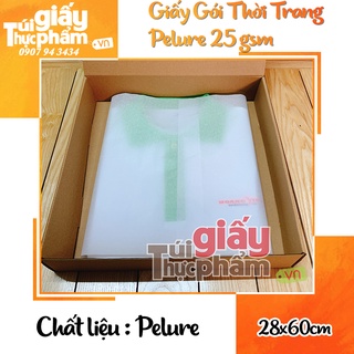 1000 Giấy Gói Thời Trang, Áo thun, áo đầm(Pelure 25g - 28x60cm)