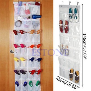 Túi treo 24 ngăn trong suốt dùng để đựng giày dép tiện dụng