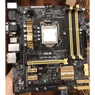 Main nguyên bản Asus Z87M-Plus socket 1150 đã test kĩ