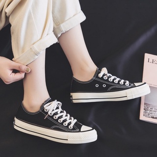 Giày Thể Thao Nam.Nữ - Giày Sneaker Đế Bết,Cổ Thấp Vải Mềm Năng Động Trẻ Trung Hot Trend 2021