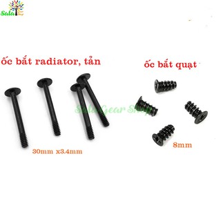 ốc bắt quạt tản nhiệt rgb, fan case,radiator