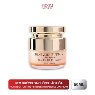 Kem dưỡng da PIOOM BUTTON TIME REVERSE WRINKLE FILL UP CREAM chống lão hóa 50ml