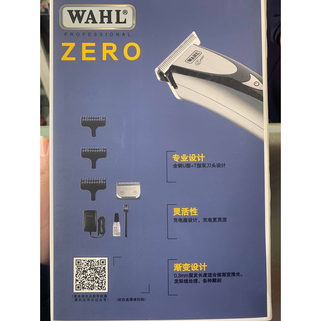 TÔNG ĐƠ CHẤN VIỀN WAHL ZERO 2520 CÓ ĐẾ SẠC