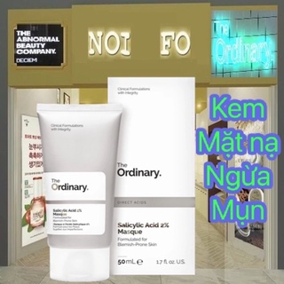 [𝓞𝓻𝓭𝓲𝓷𝓪𝓻𝔂] Mặt Nạ The Ordinary Salicylic Acid 2% Masque 50ml
