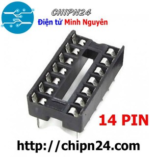 [5 CÁI] ĐẾ IC 14P (DIP14)