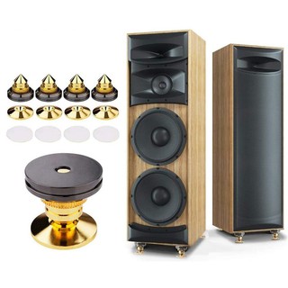BỘ 4 CHÂN ĐỠ LOA CHỐNG RUNG CHUYÊN DỤNG ĐẦU NHỌN MẠ VÀNG HỢP KIM