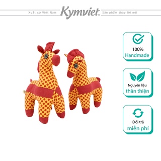 Đồ Chơi Nhồi Bông Hình Ngựa KYMVIET 100% Handmade Cotton [TMH-2102]