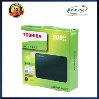 Ổ CỨNG DI ĐỘNG TOSHIBA CANVIO BASICS 500GB USB 3.0
