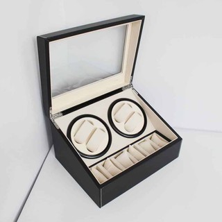 Hộp đựng đồng hồ, hộp lên cót 4 đồng hồ cơ và 6 trưng bày cao cấp( nhiều mẫu)