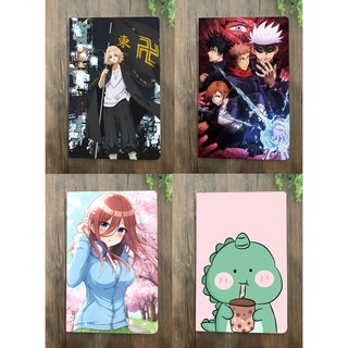 Vở in hình theo yêu cầu anime manga game Tokyo Revengers genshin impact hình kute dễ thương khủng long molang/ vở viết