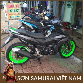 Combo màu xanh huỳnh quang 54