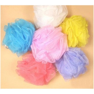 Bông tắm lưới tròn tạo bọt cao cấp (Giao màu ngẫu nhiên)