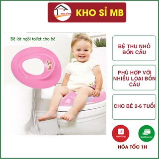 miếng lót bồn cầu cho bé đi vê sinh, nắp bồn cầu trẻ em nhựa việt nhật kho sỉ MB