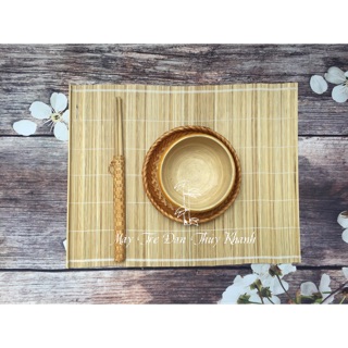 Bao đũa bằng tre đan, bao đựng từng đôi đũa, bao đựng đũa nhà hàng khách sạn