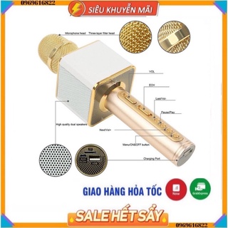 ⚡FREE SHIP⚡ MICRO Không Dây Cầm Tay SD 08 - Mic karaoke Không Dây MINI Bảo Hành 6 Tháng