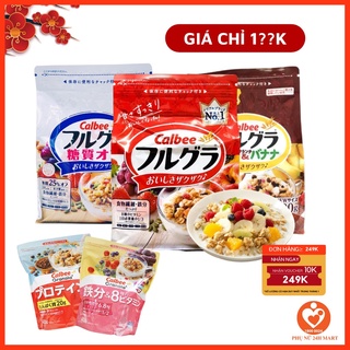 [Mã GROSALE giảm 10% đơn 150K] [HSD T5-T9/2022] Ngũ Cốc Trái Cây Calbee Đủ 8 Vị Ngon Tuyệt - Nhật Bản