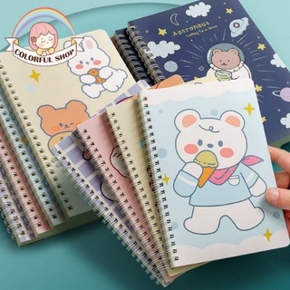 Sổ Tay Lò Xo A5 B5 Vintage 60 Trang Nhiều Mẫu Siêu Đáng Yêu