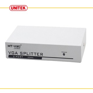 Bộ chia VGA 1 ra 2 MT VIKI - VGA 1x2 VIKI - Bộ chia VGA 1 ra 2 màn hình TV, máy chiếu