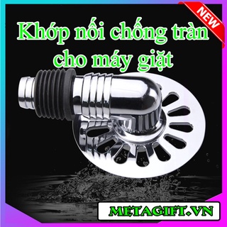 Đầu khớp ống nối chống tràn nước ngăn mùi hôi cho máy giặt, máy rửa chén bát - Khớp nối thoát nước sàn nhà thông minh