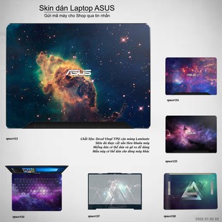 Skin dán Laptop Asus in hình không gian _nhiều mẫu 23 (inbox mã máy cho Shop)