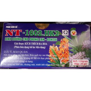 1 hộp phân bón NT- 1602. HK2 kích thích ra hoa