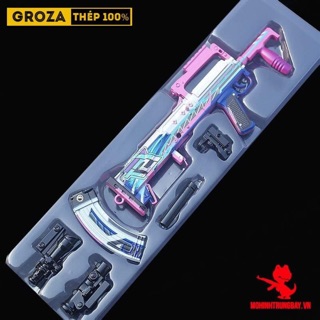 MÔ HÌNH GROZA FAIRY HỒNG TẶNG SCOPE PUBG