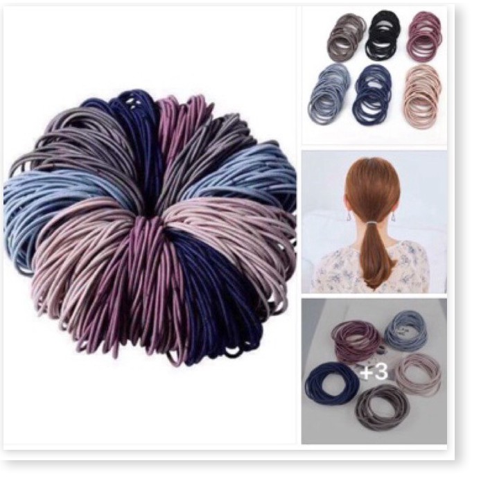 combo 100 dây cột tóc siêu dai