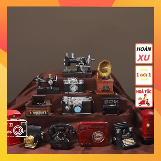 Mô hình vintage trang trí chụp ảnh, decor nhà cửa, cửa hàng
