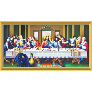 Tranh Đính Đá BỮA TIỆC LY (ĐÁ ABC CAO CẤP). Kích Thước: 1m50 x 80cm