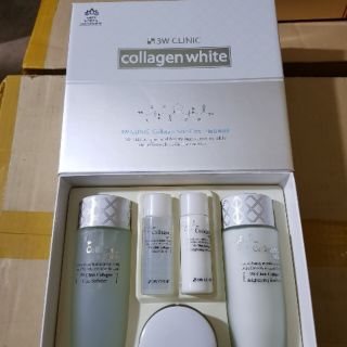 Bộ Dưỡng Trắng Da Collagen 3W CLINIC