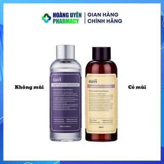 Nước hoa hồng Toner Dear Klairs Supple Preparation toner 180ml
