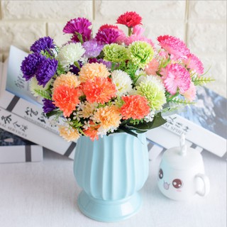 Hoa giả - Chùm Bồ Công Anh San Hô 12 bông cành dài 34cm loại đẹp như thật trang trí nhà cửa, decor