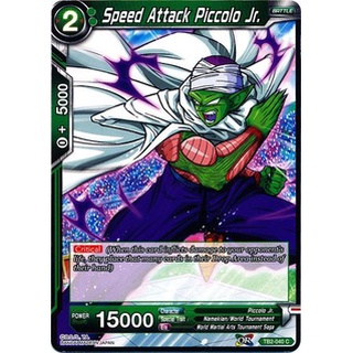 Thẻ bài Dragonball - bản tiếng Anh - Speed Attack Piccolo Jr. / TB2-040'