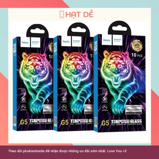 Kính Cường Lực Hoco G5 Chính Hãng cho 8Plus/X/XsMax/11ProMax/12ProMax